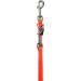 Biothane Dog Leash for Small & Large Dogs - Adjustable 2m to 5m - Durable 9mm & 13mm Widths - Silver Hook - Orange (2.80m x 13mm) - Buy Online on GoSupps.com