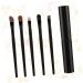 VINTORKY 5pcs Eyeshadow Brush with Case Blackriflecoffee Cosmetic Tools Eyeshadow Brush Kit - Buy Online on GoSupps.com