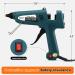 100 Watt Hot Glue Gun Kit with 30 Sticks - Full Size Green Glue Gun Set - Buy Online on GoSupps.com