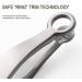 Dajidafu Nose Hair Trimming Tweezers Stainless Steel Nasal Hair Trimmer Grooming Scissor Eyebrow Trimmers Cleaning Tools - Buy Online on GoSupps.com