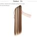 Cybelleza 22inch Ponytail Hair Extensions Ponytail Claw Jaw on Long Straight Pony Tails Clip in Hair Extensions Synthetic Hair pieces for Women (Golden Brown & Bleach Blonde) 22" Golden Brown&Bleach Blonde - Buy Online on GoSupps.com