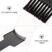 KALLORY Hair Dye Tools: Highlighting Board & Brush Kit for Hair Coloring - 4 Pcs Set, 32x10x1.3cm - Black - Buy Online on GoSupps.com