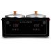 ChoJiah Double Wax Warmer - Professional Digital Display for Faster Hair Removal - Non-Stick Pot - Black (Digital) - Buy Online on GoSupps.com
