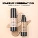 LXZJJM Professional Makeup Foundation with Long-Lasting Coverage Matte Finish Waterproof Formula and High Concealing Power - Ideal for Natural Flawless Makeup Look (01# 30ml/1.02Fl Oz) 30 ml (Pack of 1) 01# - Buy Online on GoSupps.com