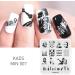 KADS 4Pcs Nail Art Stamping Plate Set for Salon Designs - O1 - Buy Online on GoSupps.com