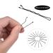 150 Metal Wave Hair Clips for Girls & Women - Black Hairpins Kit with Storage Box | Perfect for Hairdressing Salons - Buy Online on GoSupps.com