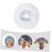 Transparent Plastic Shower Cap for Men and Women - Salon Bathing Head Cover - Buy Online on GoSupps.com