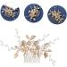 minkissy Comb Wedding Headpiece for Bride Headband Bridal Headband Bridal Headpieces for Wedding Silver Headpiece Crystal Headpiece European and American Bridesmaid Accessories Zinc Alloy - Buy Online on GoSupps.com