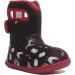 Bogs Baby Wellington Boots Plum Flower Stripe 71565 | UK Size 3-8 | Farm Black Multi - Buy Online on GoSupps.com