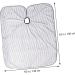 MAGICLULU 1pc Vintage Barber Cape Hairdressing Cape Waterproof Hair Shampoo Cape Hair Dyeing Apron Hair Styling Cloth Cape for Hair Coloring Barber Gown Cape Hair Coloring Cape Cloak Stripe - Buy Online on GoSupps.com