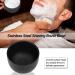 Premium Karlak Men's Stainless Steel Shaving Soap Bowl - Ideal for Facial Hair Cleaning & Razor Foam - Buy Online on GoSupps.com