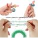TIDIPRI Acupressure Ring Set - 12 Massage Rings for Stress Relief & Improved Blood Circulation - Finger & Toe Massage Tool - Buy Online on GoSupps.com
