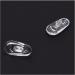 Lodokdre 50 Pairs Silicone Eyeglass Nose Pads - Comfortable Oval Print for All Eyeglasses | International Shipping Available - Buy Online on GoSupps.com