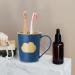 Magideal Unbreakable Toothbrush Cup - 2x Non-Slip Reusable 400ml Bathroom Holder for Kids & Makeup Brushes - Buy Online on GoSupps.com