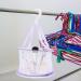 Hanging Mesh Basket Dryer for Makeup Brushes | Foldable Cleaning Rack & Drying Solution for Sponges & Puffs (Purple - Buy Online on GoSupps.com