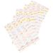 Buy Lurrose Colorful Waterproof Essential Oils Stickers 5 Sheets for Bottles & Perfume Accessories - Buy Online on GoSupps.com