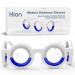 Hion Motion Sickness Glasses Car Sickness Glasses Relieve Carsickness Airsickness Seasickness Glasses Anti Nausea Vertigo Glasses No Lens Liquid Glasses for Adults or Kids(1Pair Without Bags)