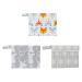 3 Pieces Reusable Mini wet bag for Mama Cloth Menstrual Pads/Breast Pads 7x5.5 Inch(3MN4)