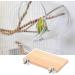 NAUZE 2Pcs Bird Platform Pet Platform Climbing Platform Bird Cage Accessories Wooden Stand Rest Place for Small Animals - Buy Online on GoSupps.com