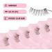 10 Pairs Glowingwin Short Wispy Cat Eye Half Lashes - Natural False Eyelashes with Clear Band - Handmade Reusable Soft Mink Lashes - Corner Lashes 3/4 Length - Fluffy & Transparent Fake Lashes - Style 08 - Buy Online on GoSupps.com