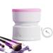 Electric Makeup Brush Cleaner Multifunctional Makeup Brush Washing Tools USB Rechargeable Silicone Makeup Cleaner Portable Auto Rotate Cosmetic Brush Washer for Makeup Brush Pink