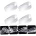 FOMIYES Height Increasing Insoles - 4 Pairs Gel Heel Cushions for Men | Invisible Shoe Lift Inserts for Extra Height - Buy Online on GoSupps.com