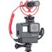V2 Housing Case Vlogging Frame with Microphone Cold Shoe Mount for GoPro Hero 7/6/5 - Action Camera Accessories - Buy Online on GoSupps.com