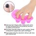 Nail Gel Removal Shell Set - 5-Piece Finger Dishes for UV Acrylic Gel Soak - Ideal for Nail Studios & Home Use - Buy Online on GoSupps.com