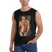 Tom Selleck Tank Top - Men's Round Neck Sleeveless Fitness Vest - X-Large - Buy Online on GoSupps.com