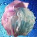 Loofah Bath Sponge XL Swirl Set (4 Pack) - Exfoliating Pouf Scrubber by Shower Bouquet - Buy Online on GoSupps.com