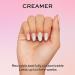 Glamnetic Creamer Press On Nails | Neutral Ombre Short Round Nails | Mess-Free Brush On Nail Glue | 30 Nails Kit - Buy Online on GoSupps.com