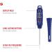 DHP3 Advanced Digital Waterproof Meat Thermometer - Dishwasher Safe, Min/Max Recall, Navy Blue - Buy Online on GoSupps.com