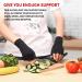Copper Compression Fingerless Arthritis Gloves - Pain Relief for Arthritis & Carpal Tunnel - 1 Pair Medium Black - Buy Online on GoSupps.com