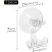 Linkida 3 Series Pack Razor Holder for Shower - Suction Wall Mount for Venus Platinum Fusion 5 Proshield ProGlide & MACH 3 Classic - Ideal Bathroom Organizer - Buy Online on GoSupps.com