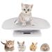 Digital pet scales infant scales digital weight with height peel small animal scale LCD display perfect for queens/puppies/cat/dog