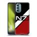 Head Case Designs Officially Licensed EA Bioware Mass Effect N7 Logo Stripes Graphics Soft Gel Case Compatible with Motorola Moto G Stylus 5G (2022)