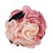 Sweet Rose Flower Hair Claws Set - 2PCS Pink & Pink Blue | Women's Hair Accessories - Buy Online on GoSupps.com