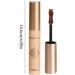 Waterproof Eyelash Mascara - 2.5g Waterproof Mascara Makeup Mascara Volume And Length Mascara For Lash Mascara liquid l ash Extensions | Smudge Proof Eye Lash Mascara For Sensitive Eyes Volume 02#brown 02#brown - Buy Online on GoSupps.com