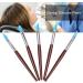 5 Dental Silicone Pens with Wooden Handles - Blue Head Sculpture Tools for Teeth & Manicure | Carving & Shaping Essentials - Buy Online on GoSupps.com