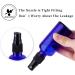 Hydior 2oz Small Fine Mist Spray Bottles For Essential Oils Blue Glass Spray Bottle 3 Pack - Buy Online on GoSupps.com