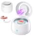 Zilo Pod Dental Zilo Pod Dental Cleaner 48000Hz Nettoyeur de proth ses dentaires 220ML Nettoyeur de dentiers Nettoyeur portable pour prot ge-dents appareils dentaires bijoux (Blanc)