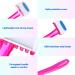 9Pcs Women Bikini Shaver Set - Portable Hair Removal Razor for Bikini Area | International Shipping Available - Buy Online on GoSupps.com