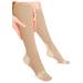 Sparthos Compression Socks (20-30mmHg) - Knee High Sock for Sport, Running, Travel, Medical Support, Pregnancy, Nurses - Dr Soothers Ankle Brace for Plantar Fasciitis - Mens and Womens (Beige-LXL) Large/X-Large (1 Pair) Desert Beige