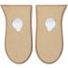 Heel Lift Elevator Heel Raise Heel Pad Orthotic Wedge Shoe Pad Many Widths and Heights Leather Cover Kaps Topmed Supplied to NHS 2 Pieces Left and Right height 25 mm / 1.0 inch - size M - Buy Online on GoSupps.com