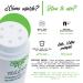 Vital Green Natural Powder Deodorant of Crystal Stone Alum (Potassium) - Unscented - Body or Feet Use - 100 g - 3.53 oz (3 Units) - Buy Online on GoSupps.com
