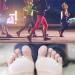 QUIQSHIPP Silicone Gel Half Toe Sleeve - Anti-Skid Forefoot Pads for Pain Relief and Heel Protection - Men & Women | Dry Cracked Heels Repair - Buy Online on GoSupps.com