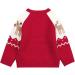 BOBORA Baby Christmas Jumper | Toddler Knitted Sweater Top | Red, 0-6 Months - Buy Online on GoSupps.com