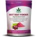 Meaple Natural Beet Root Powder For Skin Improves Heart Health & Support Blood Pressure Level - 227 gm