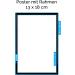 Artboxone 18x13 cm Abstract Shaving Brush Poster with Black Frame - Unique Barber Wall Art - Buy Online on GoSupps.com