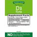 Nature's Truth Vitamin D3 25 mcg (1000 IU) - 250 Quick Release Softgels for Immune Support - Buy Online on GoSupps.com